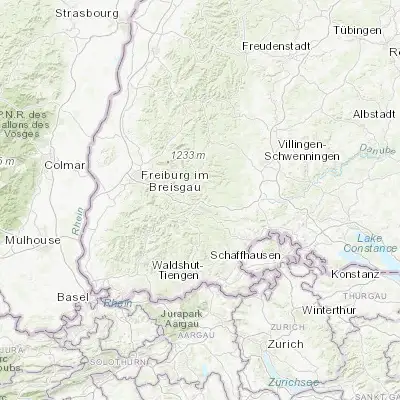 Map showing location of Titisee-Neustadt (47.921040, 8.190630)