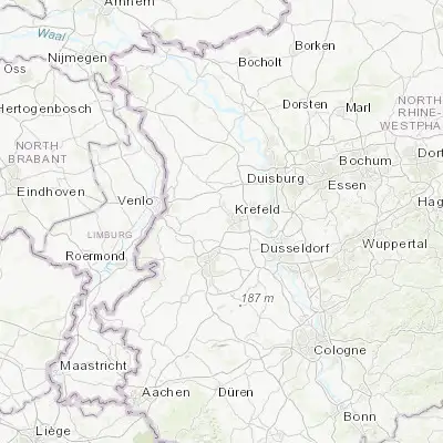 Map showing location of Tönisvorst (51.320920, 6.494120)