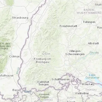 Map showing location of Triberg (48.131750, 8.233170)