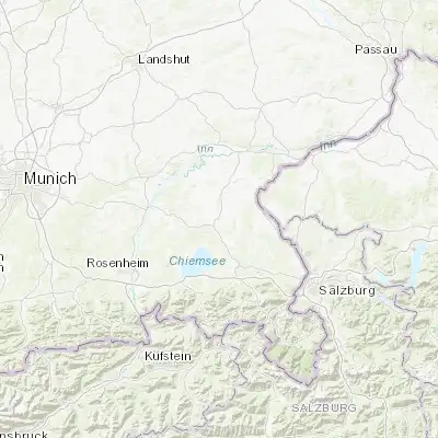 Map showing location of Trostberg an der Alz (48.028020, 12.558040)