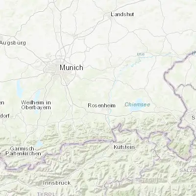 Map showing location of Tuntenhausen (47.935090, 12.015180)