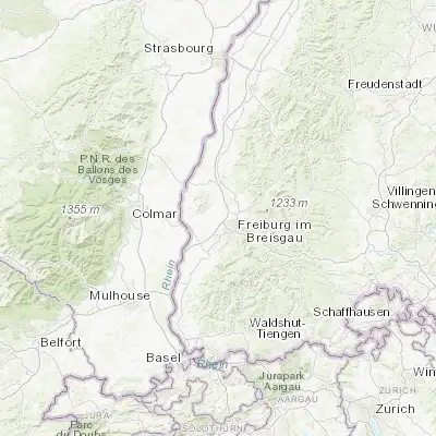 Map showing location of Umkirch (48.033330, 7.766670)