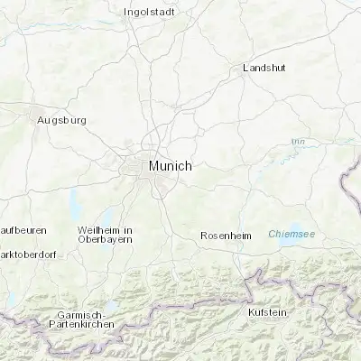 Map showing location of Vaterstetten (48.105370, 11.768250)