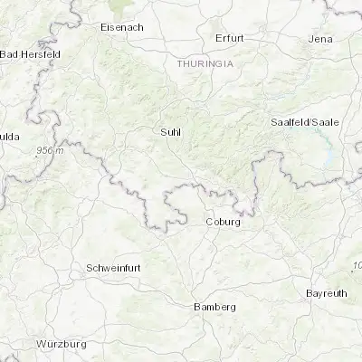Map showing location of Veilsdorf (50.408760, 10.809470)