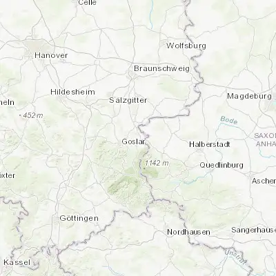 Map showing location of Vienenburg (51.952420, 10.563740)