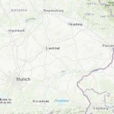 Map showing location of Vilsbiburg (48.452960, 12.356040)