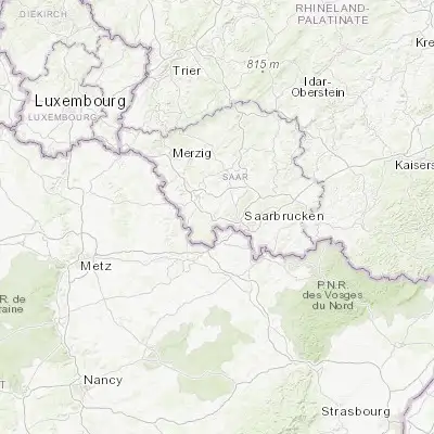 Map showing location of Völklingen (49.251620, 6.858730)