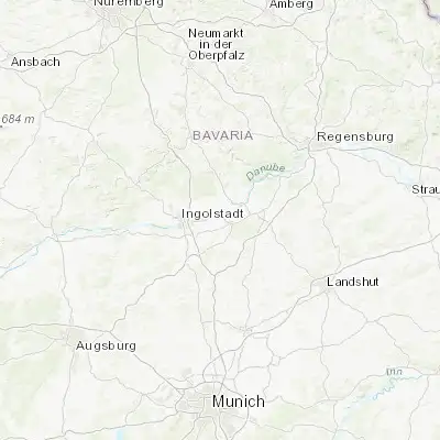 Map showing location of Vohburg an der Donau (48.769770, 11.618450)