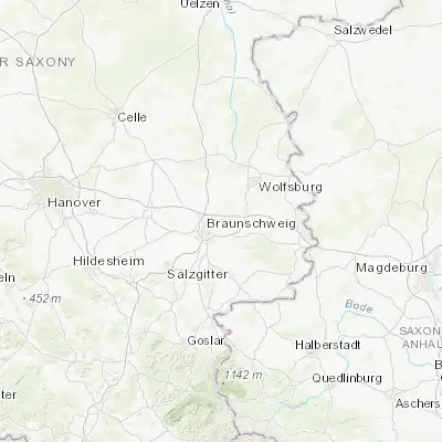 Map showing location of Volkmarode (52.289900, 10.598720)