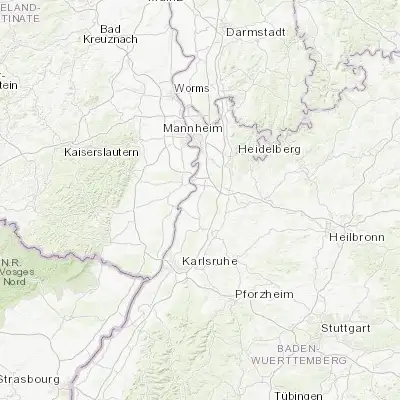 Map showing location of Waghäusel (49.249910, 8.512570)