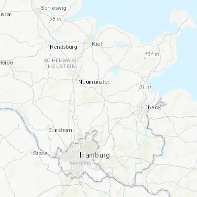 Map showing location of Wahlstedt (53.951610, 10.206260)