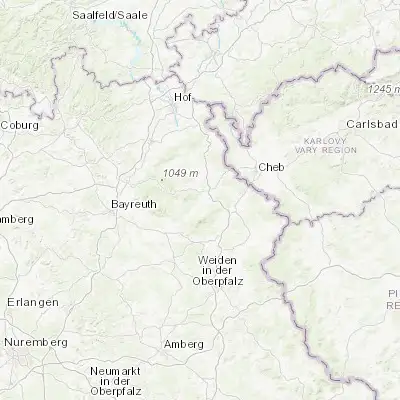 Map showing location of Waldershof (49.981440, 12.062910)