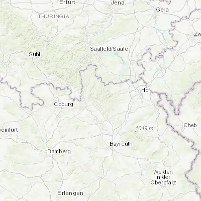 Map showing location of Wallenfels (50.268500, 11.470580)