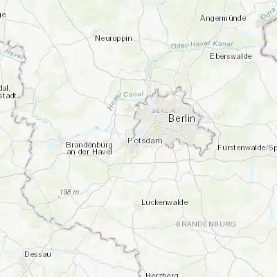 Map showing location of Wannsee (52.419150, 13.155310)