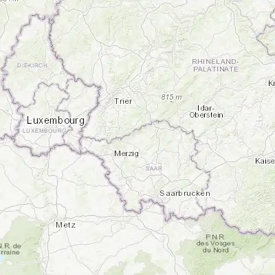 Map showing location of Weiskirchen (49.550000, 6.816670)