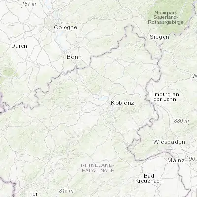 Map showing location of Weißenthurm (50.417190, 7.450720)