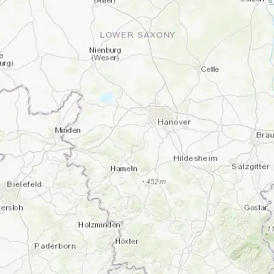 Map showing location of Wennigsen (52.274040, 9.572870)