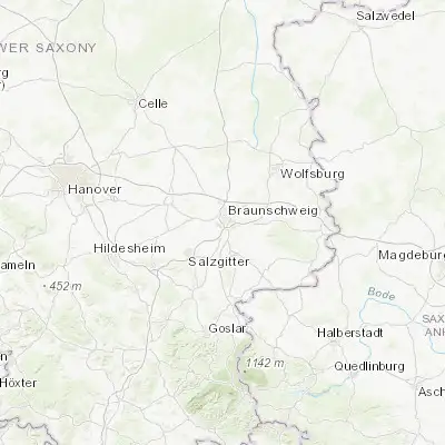 Map showing location of Wilhelmitor - Süd (52.251170, 10.511330)