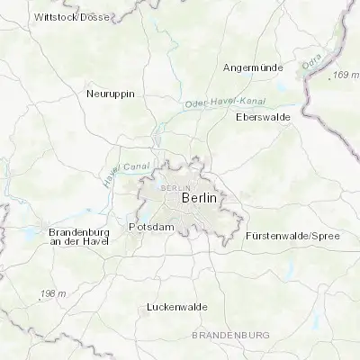 Map showing location of Wilhelmsruh (52.587100, 13.368550)