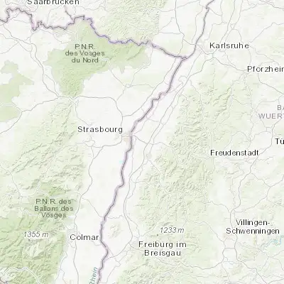 Map showing location of Willstätt (48.540710, 7.893140)