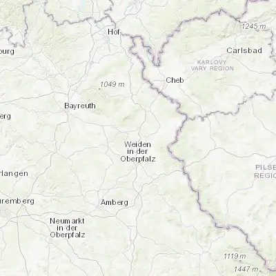 Map showing location of Windischeschenbach (49.801080, 12.157100)