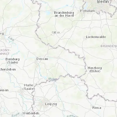 Map showing location of Wittenberg (51.866100, 12.649730)