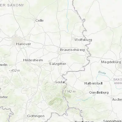 Map showing location of Wolfenbüttel (52.164420, 10.540950)