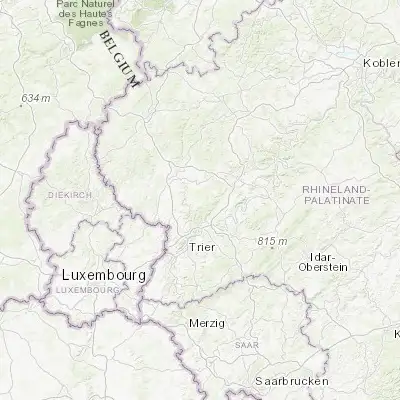 Map showing location of Zemmer (49.900000, 6.700000)