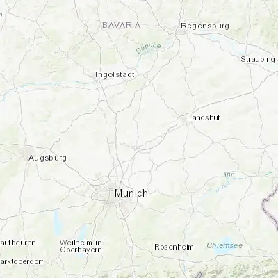 Map showing location of Zolling (48.450000, 11.766670)