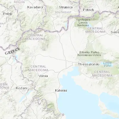 Map showing location of Chalkidóna (40.731840, 22.599920)
