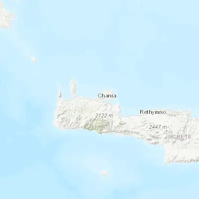 Map showing location of Chaniá (35.511240, 24.029210)
