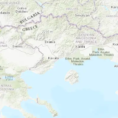 Map showing location of Kavála (40.939590, 24.406870)