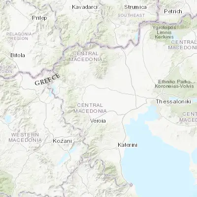 Map showing location of Krýa Vrýsi (40.687380, 22.305160)