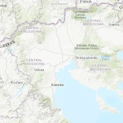 Map showing location of Kýmina (40.613540, 22.692780)