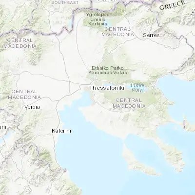 Map showing location of Panórama (40.587790, 23.031500)