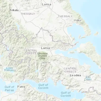 Map showing location of Rodhítsa (38.888290, 22.464100)