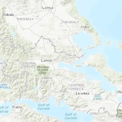 Map showing location of Stylída (38.916670, 22.616670)