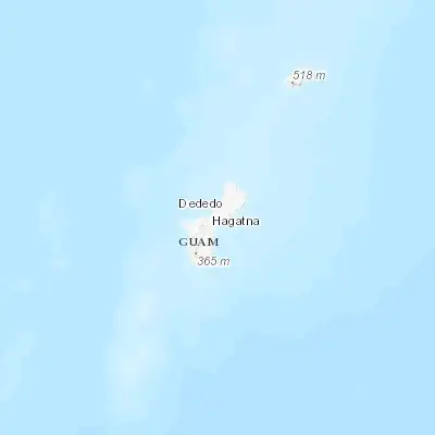 Map showing location of Barrigada Village (13.469130, 144.799010)