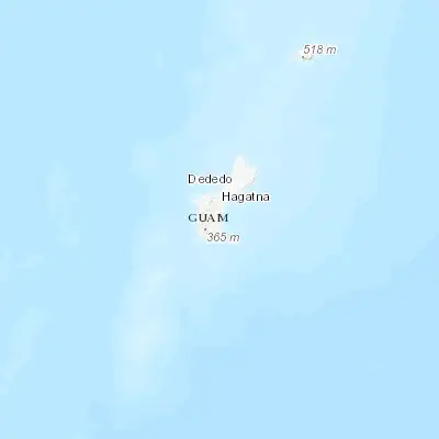 Map showing location of Talofofo Village (13.355130, 144.758350)