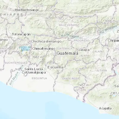 Map showing location of Petapa (14.501890, -90.561960)