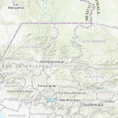 Map showing location of San Juan Cotzal (15.433680, -91.034810)