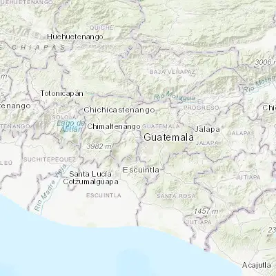 Map showing location of San Lucas Sacatepéquez (14.610750, -90.656810)