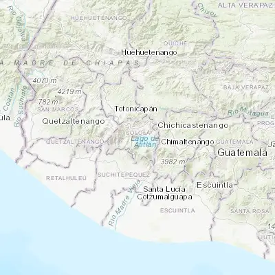 Map showing location of San Marcos La Laguna (14.725040, -91.258440)