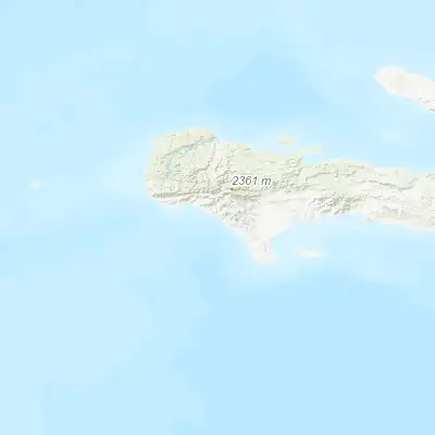 Map showing location of Port-à-Piment (18.249630, -74.097100)