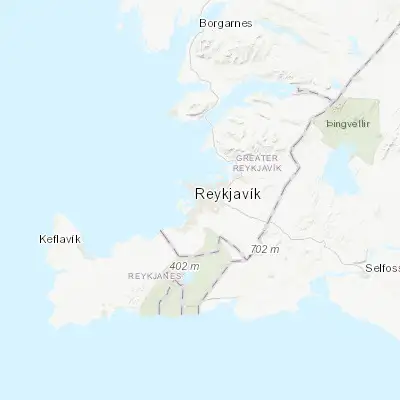Map showing location of Kópavogur (64.112340, -21.912980)