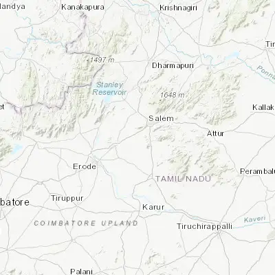 Map showing location of Āttayyāmpatti (11.532720, 78.053630)