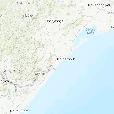 Map showing location of Brahmapur (19.311510, 84.792900)