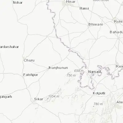 Map showing location of Chidawa (28.239370, 75.640350)