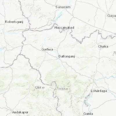Map showing location of Daltonganj (24.039710, 84.065800)