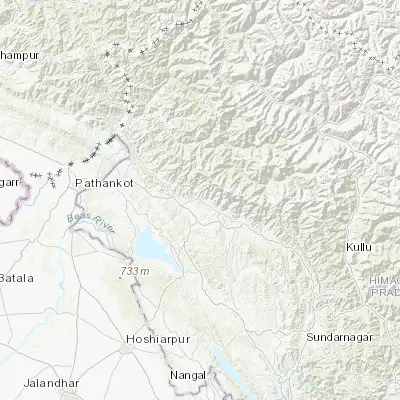 Map showing location of Dharamsala (32.220060, 76.320130)